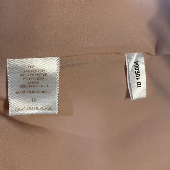 EVA MENDES New York & Co size 10 Sleeveless Damask DRESS Lined Stretch PINK NWT - Picture 11 of 16